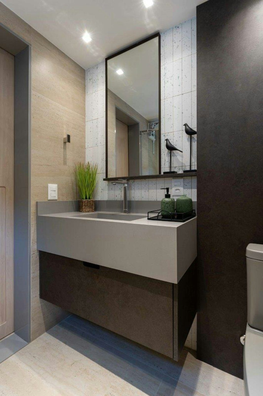 Kensho Kensho bathroom vanity with integrated sink