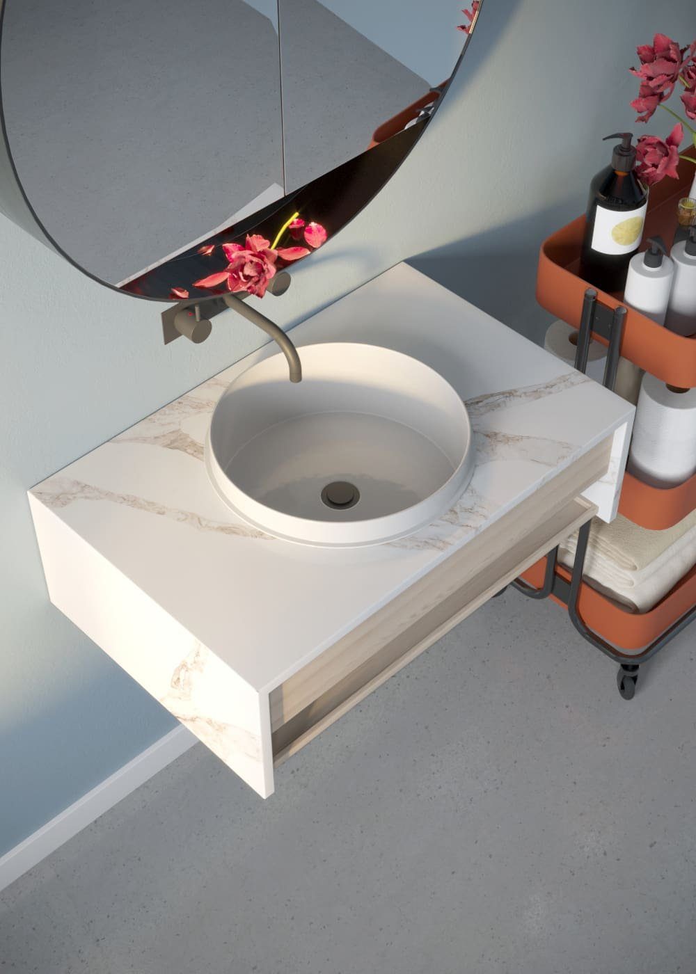 Vena Oro Vena Oro floating vanity