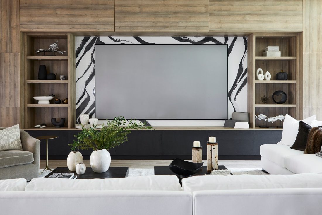 Bentley Bentley living room media wall