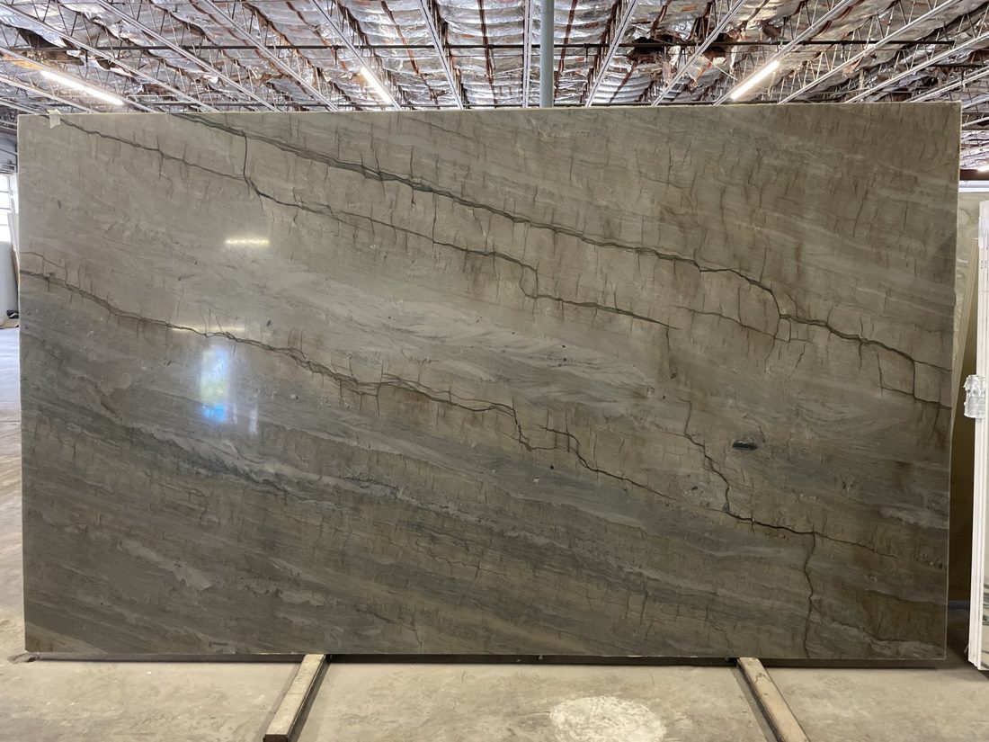 Ocean Blue Photographed in our warehouse, slab 12981-22