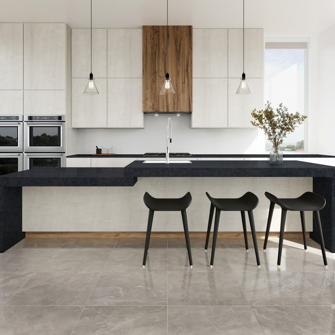 Cambria Black Rock In a room setting