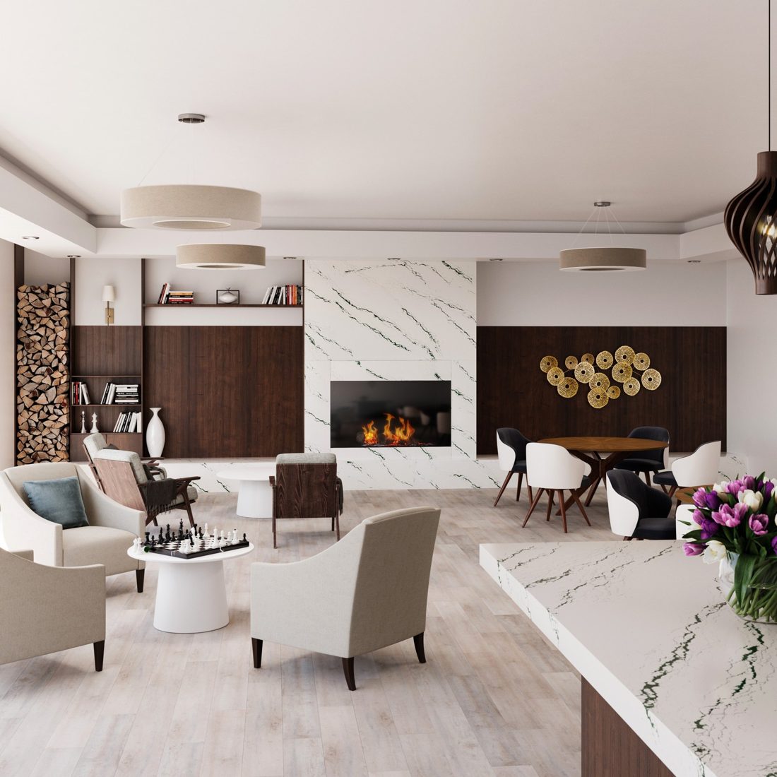 Cambria Ivybridge In a room setting