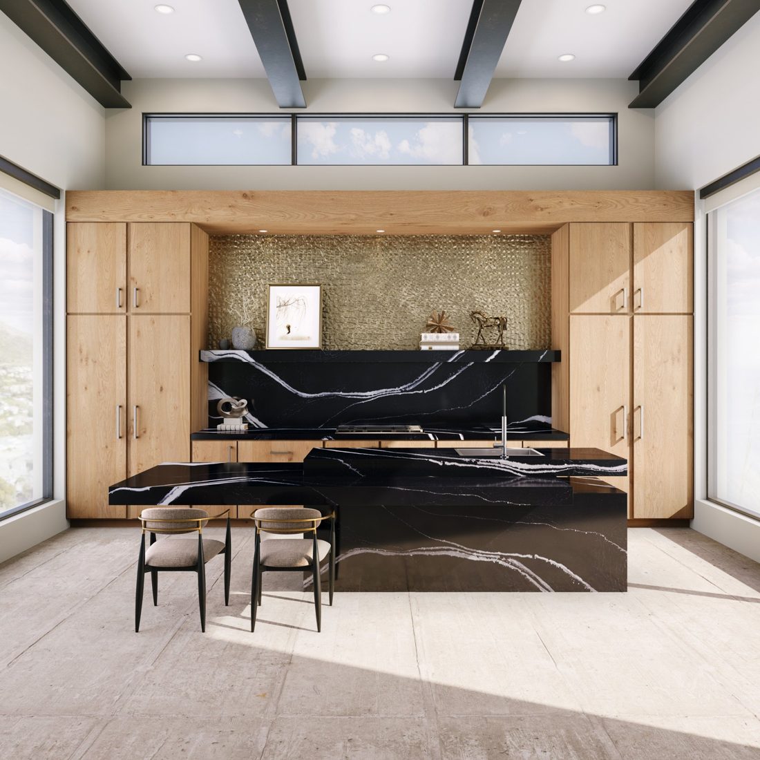 Cambria Mersey In a room setting