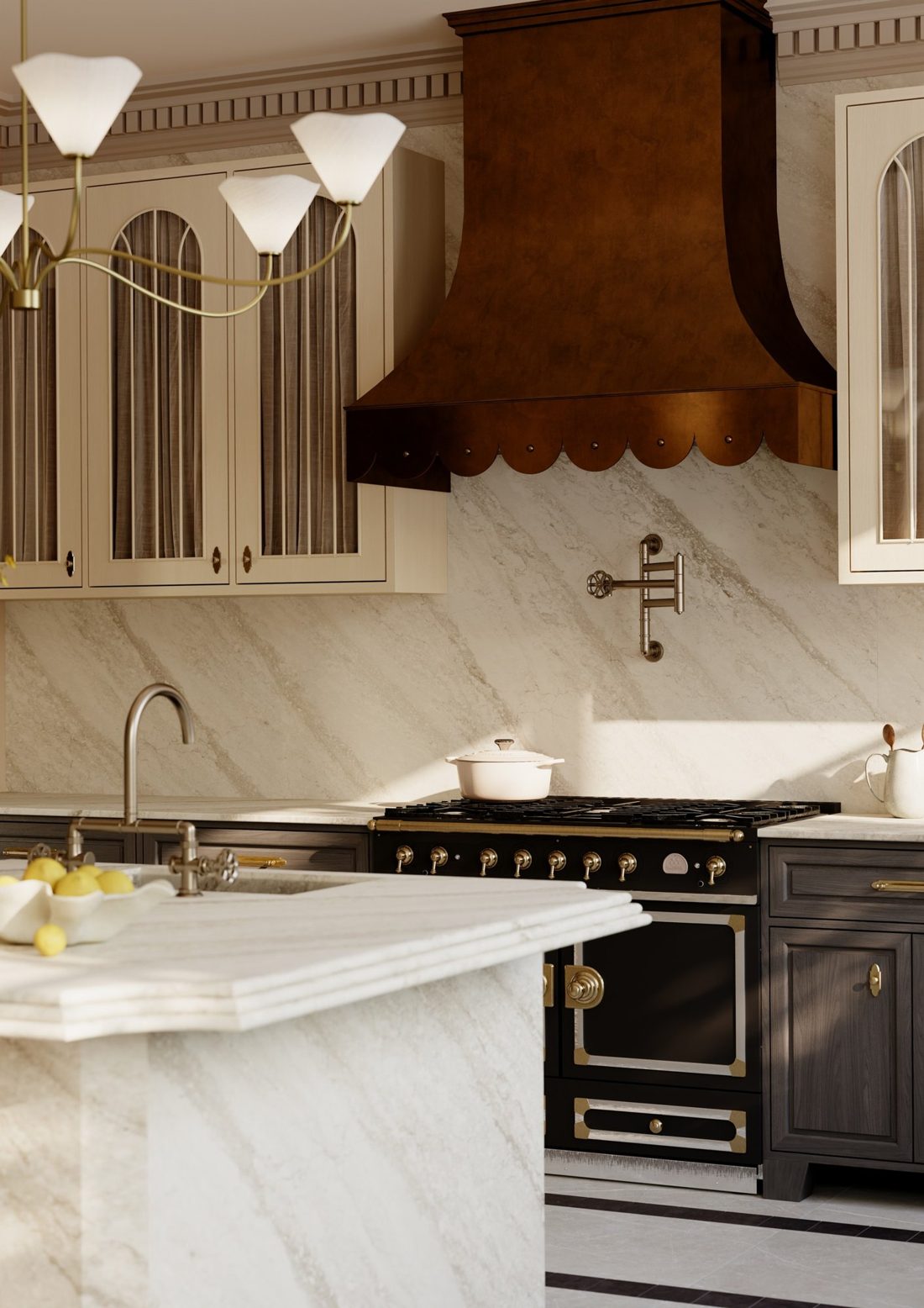 Cambria Quintessa In a room setting