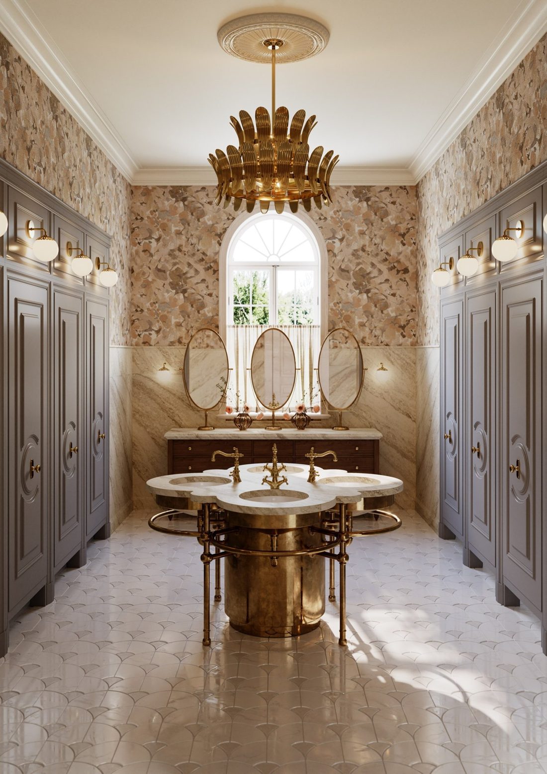 Cambria Quintessa In a room setting