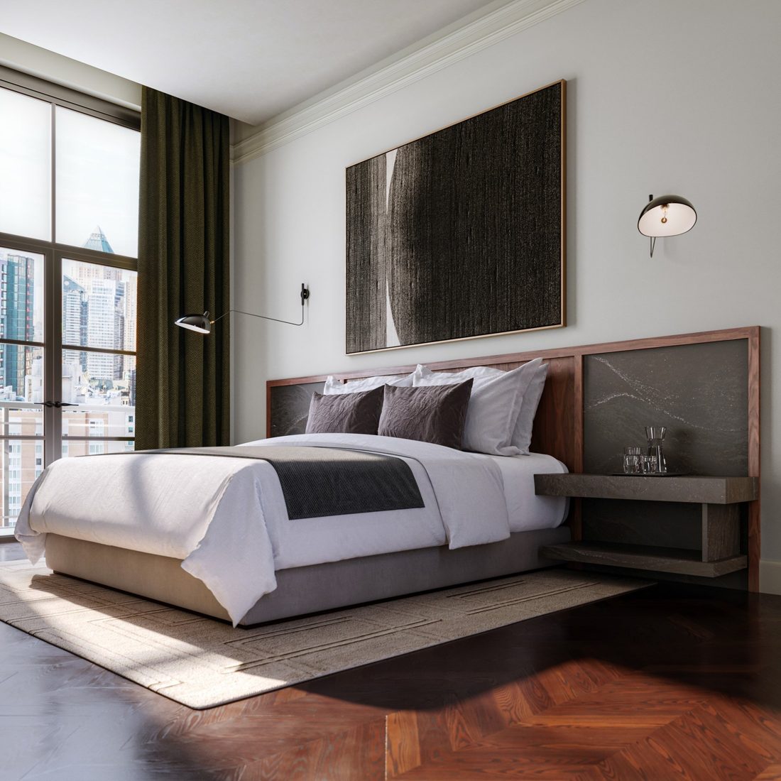 Cambria Remington Steel In a room setting