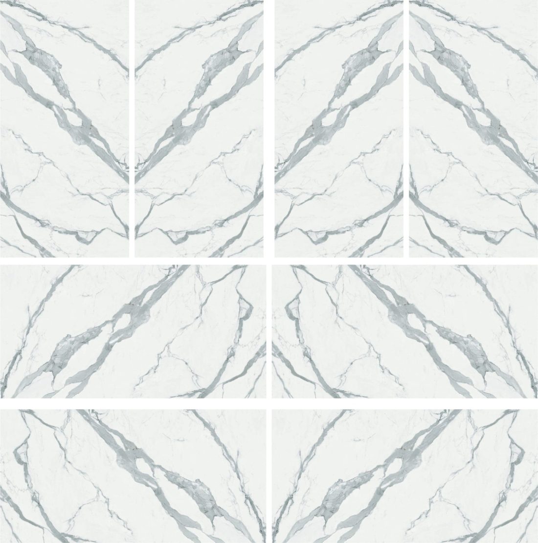 Infinity Classic Statuario Classic Statuario bookmatched