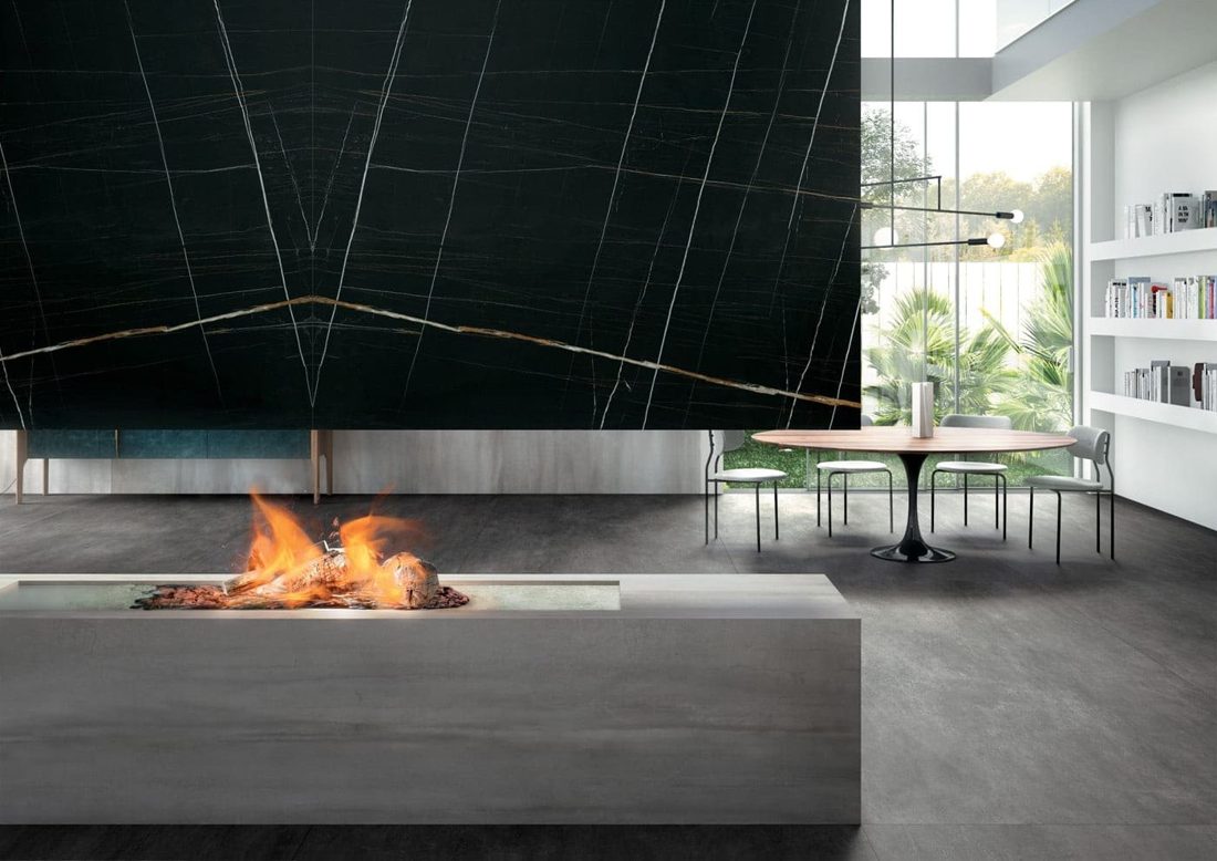 Infinity Sahara Noir In a room setting