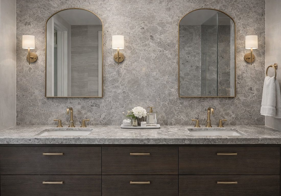 Baltic Gray In a room setting