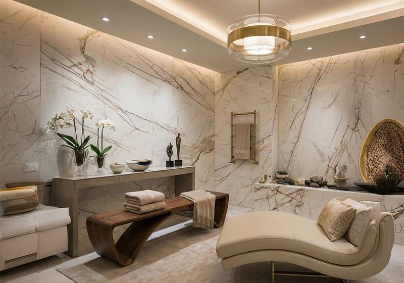 Calacatta Gold Classic In a room setting