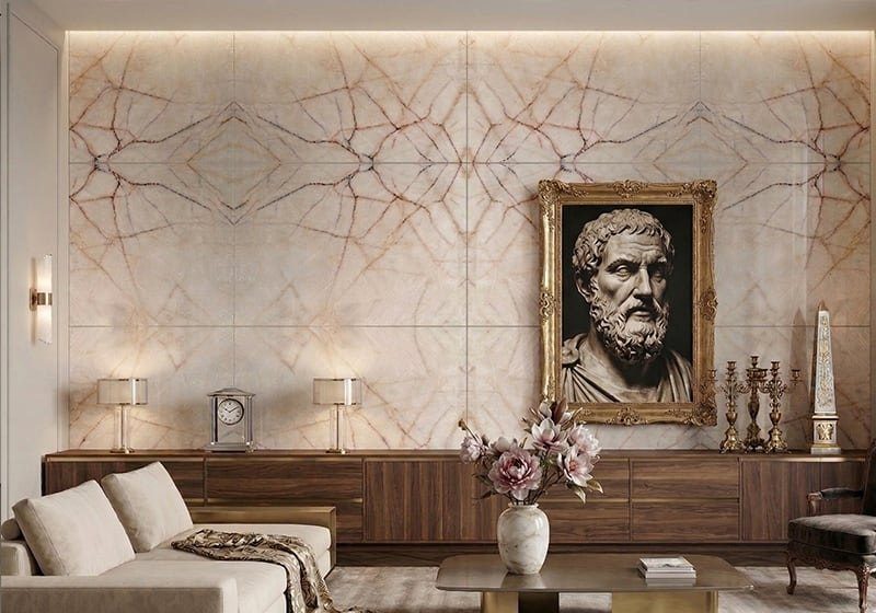 Cristallo Luminescence Select In a room setting