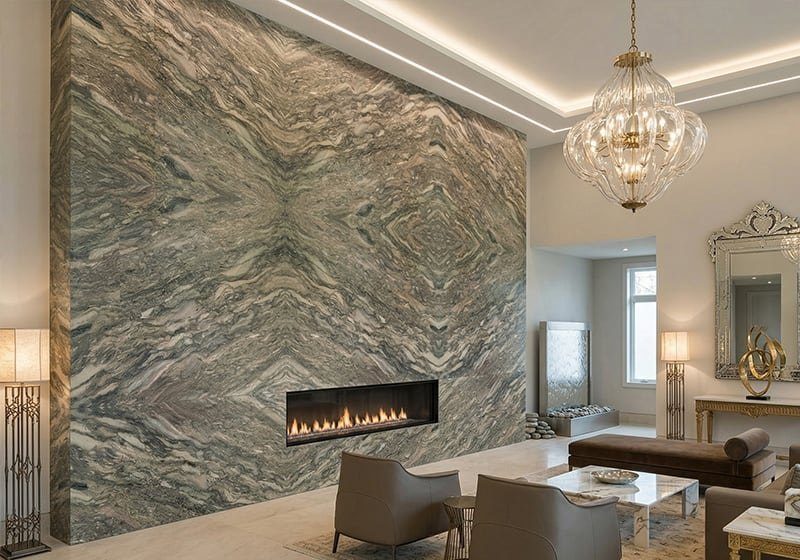 Fusion Green In a room setting